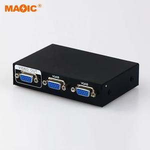 Répartiteur vidéo VGA 1x2, commutateur VGA 1 entrée 2 sorties, <span class=keywords><strong>amplificateur</strong></span> VGA 1x2, répartiteur audio-vidéo pour <span class=keywords><strong>TV</strong></span> et ordinateur portable - Product Image 6