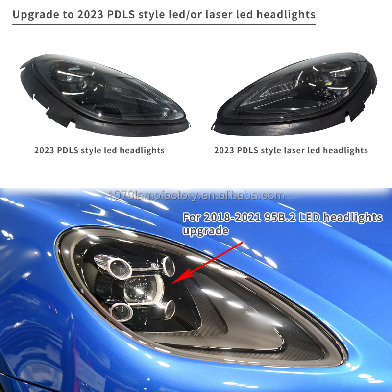 【純正】PORSCHE MACAN 95B リバースライト 2019-2023 Genuine PORSCHE Macan 95B Led Headlight Right