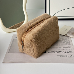 Bolsa de Cosméticos de Felpa, Bolsa de Viaje Portátil con Forma 3D, Bolsa de Almacenamiento de <span class=keywords><strong>Maquillaje</strong></span> Multifuncional de Gran Capacidad - Product Image 6