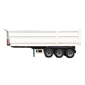 Remolque de Camión Volquete de 3 Ejes, 50-60T, con Extremo Trasero en Forma de U de Buena Calidad, 47M3, Fabricantes de Semirremolques - Product Image 5