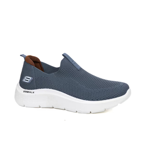 Scarpe Sportive <span class=keywords><strong>Blu</strong></span> alla Moda per <span class=keywords><strong>Uomo</strong></span>, Tomaia in Maglia Traspirante, Suola Confortevole, Sneaker Estive a Basso Prezzo - Product Image 1