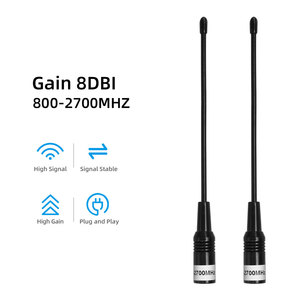 LTE 4G 3G Antena de aluminio Whip Ham Antena de radio FM telescópica Conector BNC Antena de radio AM FM - Product Image 5