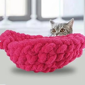HENGYI benang rajut tangan katun Chunky benang Crochet kualitas 20mm harga rendah benang mewah 100% bahan poliester