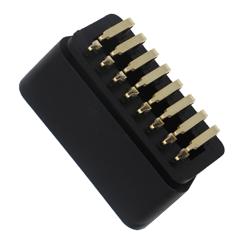 Conector OBD OBD2 de diagnóstico macho andu venta directa de fábrica 12V OBD