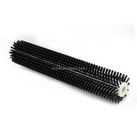 Brosse à rouleau en nylon pour nettoyage de panneaux solaires OEM industriels, taille personnalisable, pièce de robot nettoyeur solaire