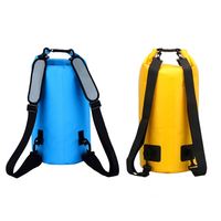 Nouveau produit de haute qualité, sac étanche durable de 15 L pour kayak, rafting, bateau, natation, camping, randonnée, plage, escalade, tourisme