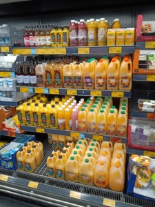 Rak pemisah kulkas, rak Tampilan rol gravitasi dua sisi tugas berat peralatan Supermarket - Product Image 4