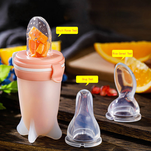 Biberón de Silicona Multifuncional 3 en 1 para Bebés, con Cuchara Dosificadora, para Comida, Fruta, Medicamentos y Bebidas - Product Image 2