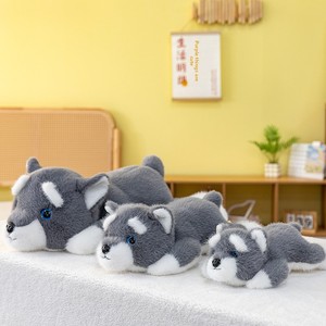 Peluche Schnauzer Adorable en Gros – Super Douce, en Polyester et Coton PP, Animal en Peluche Réconfortant, Coussin à Câliner, <span class=keywords><strong>pour</strong></span> Dormir, Unisexe, Vente en Gros - Product Image 2