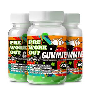 Integratore Pre-Allenamento in Gommose con Creatina per Migliorare la Concentrazione e l'Endurance, Etichetta Privata - Product Image 2