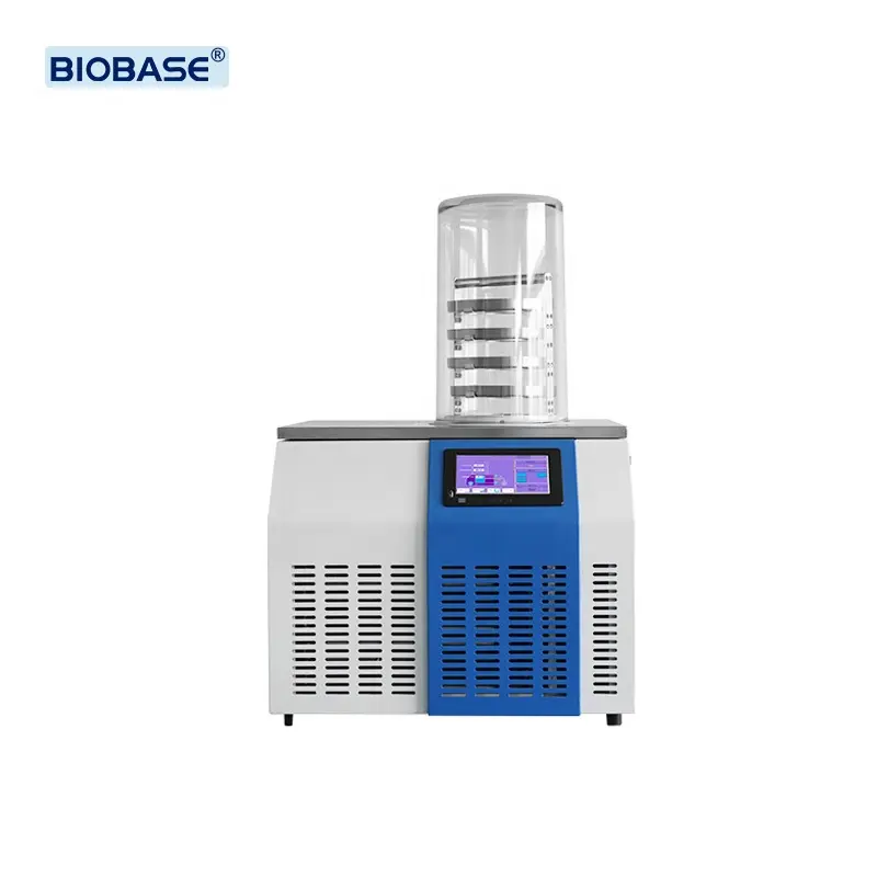 BIOBASE Máquina de liofilización al vacío Liofilizador de alimentos Liofilizador para vegetales lácteos