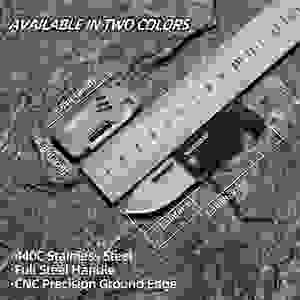 Couteau porte-clés de survie Baiyuheng, porte-clés portable, couteau multi-outils de camping - Product Image 2