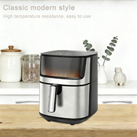 Four à vapeur numérique RONCHI 1700W couleur argent moderne 7/8L avec surface antiadhésive pour la vente en gros