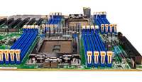 Motherboard Server AsRock Rack ROME2D16-2T EEB Original Baru Dual Socket AMD SP3 (LGA4094) Seri EPYC 7002 Dual 10G.