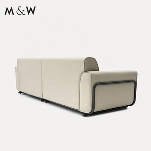 م & W تصميم عصري أنيق أريكة أثاث مكتب أريكة منطقة عامة - Product Image 4