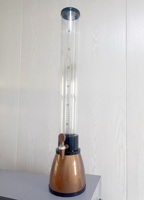 Tour à bière en acier inoxydable de luxe de haute qualité, distributeur de boissons lumineux à LED, grande capacité, design cylindrique