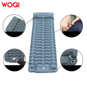 Matelas gonflable Woqi 200x68x8cm, léger, pour le camping et la randonnée, design minimaliste, 1 personne - Product Image 4