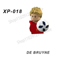 Figuras de Acción de Estrellas del Fútbol, Bloques de Construcción de Jugadores de Baloncesto, Ladrillos de Juego Deportivos, Juguetes Educativos