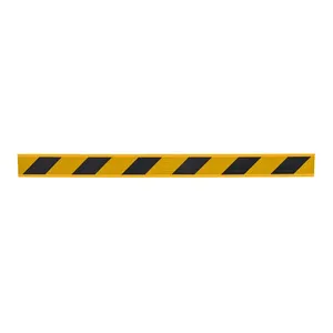 G Barrier Board 2.5M 19Cm Yellow Board With Reflective Strips