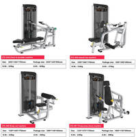 Biceps triceps Peck Pec pont mouche poitrine épaule jambe presse broche charge sélection Machines équipement de gymnastique Machines commerciales