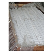 Résistance chimique et performance à des températures extrêmes Tige ronde en PTFE 4mm 5mm 6mm 8mm 10mm 12mm 15mm 20mm 30mm