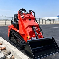 Mini-chargeuse compacte Euro 5 homologuée EPA avec une efficacité opérationnelle élevée pour les acheteurs mondiaux de matériel agricole et de construction