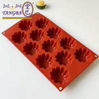 Tangba Blumen form Silikon Mousse Form DIY Back kuchen Formen handgemachte Kerze Silikon form