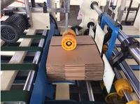 Fabrication de machine de collage de dossier de carton ondulé à grande vitesse de ZHENHUA QZD