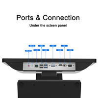 Terminal Punto de Venta Scangle D5, Precio de Fábrica, Pantalla Táctil de 15.6 Pulgadas, Caja Registradora, Sistema de Lector de Tarjetas NFC, Windows 11/14