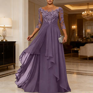 فستان وصيفة الشرف الأنيق من الشيفون لعام 2026، مقاس XL، لحفلات التخرج والسهرات، فستان سهرة طويل للحفلات السنوية الجديدة، تصنيع حسب الطلب - Product Image 6