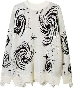 OEM Custom Design Langarm Strick Vintage Pullover Ästhetischer Pullover Rundhals Pullover Pullover Herren Strick pullover - Product Image 6