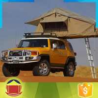 Tente de toit escamotable de haute qualité pour camping-car et camion, utilisation quatre saisons, échelle en aluminium, toile 280g, 1500-2000mm, imperméable