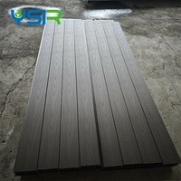 Dek Lantai WPC Kayu Jati Berkualitas Tinggi 3D Komposit Luar Ruangan untuk Kolam Renang, Taman, dan Teras