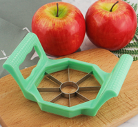 Handige roestvrijstalen fruit- en appelsnijder