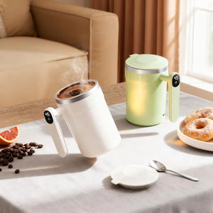 Taza Mezcladora Automática con Control de Temperatura Inteligente, Diseño Magnético Portátil para Café, Venta al Por Mayor - Product Image 6