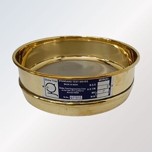 ตะแกรงทดสอบเฟรมทองเหลืองตะแกรงตาข่ายมาตรฐานสำหรับการทดสอบดิน - Product Image 2