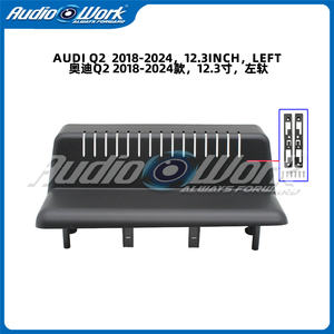 Para <span class=keywords><strong>Audi</strong></span> <span class=keywords><strong>Q2</strong></span> GA LHD 2018 2019 2020 <span class=keywords><strong>2021</strong></span> 2022 2023 2024, Estilo OEM, Negro Brillante, Kit de Marco de Tablero de Instrumentos de 12.3 Pulgadas de Ajuste Directo - Product Image 4