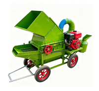 Décortiqueuse multifonction Jintu pour colza, blé, riz, sorgho, soja – Portable, petite, pour ferme, moteur essence, carbone