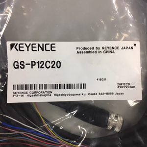 สวิตช์ประตูนิรภัยขนาดเล็ก KEYENCE GS-P12C20 ซีรีส์ GS-M ชนิดขั้วต่อ M12 สายมาตรฐาน ชนิดฟังก์ชันสูง (12 พิน) 20 ม. - Product Image 4