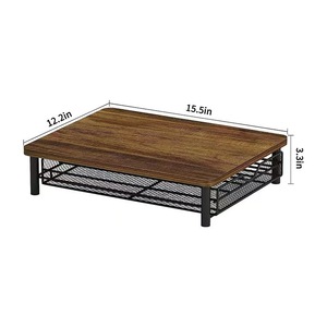 Cross-border wooden bar counter coffee machine capsule storage rack solid wood household <b>desktop</b> multi-purpose storage <b>shelf</b> - Product Image 4