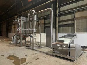 स्वचालित रूप से हल्दी मिर्च मिर्च हथौड़ा मिल हर्ब सूखे फल पाउडर पीसने मशीन - Product Image 6