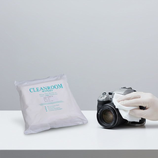 Lint Free Cleanroom Wipes 100% Polyester Industrial Cleanroom Wiper for LCD Screen Printhead Cleaning
