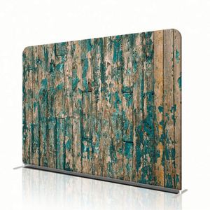 Vintage Collapsible Fabric Tension Banner <b>Stand</b> Photography <b>Backdrop</b> Wall 10x10ft Polyester Gravure Printed for Promotional - Product Image 1