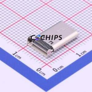 TYPE-C-31-G-07 USB Connector SMD Connector ( Connector Type: Type-C )( Gender: Male )( Mounting Type: Sink Board ) - Product Image 2