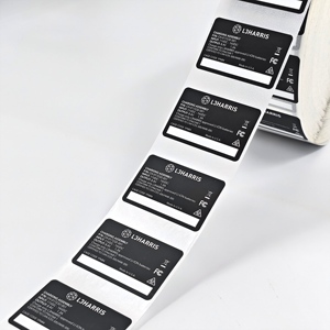 Tùy Chỉnh Không Thấm Nước Vinyl Mã QR Nhãn Cuộn Cho Chai Pin Bao Bì Nước Hoa Sticker Thiết Kế Logo Cho Điện Thoại Di Động Máy Ảnh - Product Image 2