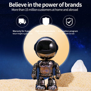 Câmera de vigilância por robô 1080p, fofa, câmera de vigilância residencial, auto rastreamento, cctv, monitor de bebê - Product Image 3