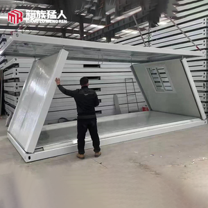 Mobile 20 ft prefabbricato in acciaio durevole tipo Z casa pieghevole <span class=keywords><strong>bungalow</strong></span> flat pack contenitore casa per la <span class=keywords><strong>vendita</strong></span> - Product Image 2
