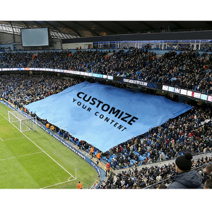 Drapeau national américain géant <span class=keywords><strong>de</strong></span> 5m*10m, durable, en nylon personnalisé, grand drapeau publicitaire à suspendre au mur pour les entreprises - Product Image 2