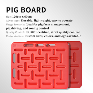 Paneles de cerdos aprobados por veterinarios OEM Musyder, paneles de clasificación de cerdos antideslizantes portátiles, tableros protectores de cerdos para ganado - Product Image 2