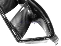 Couvre-prise d'air du pare-chocs avant en fibre de carbone sèche pour BMW G80 G81 M3 G82 G83 M4 2021+